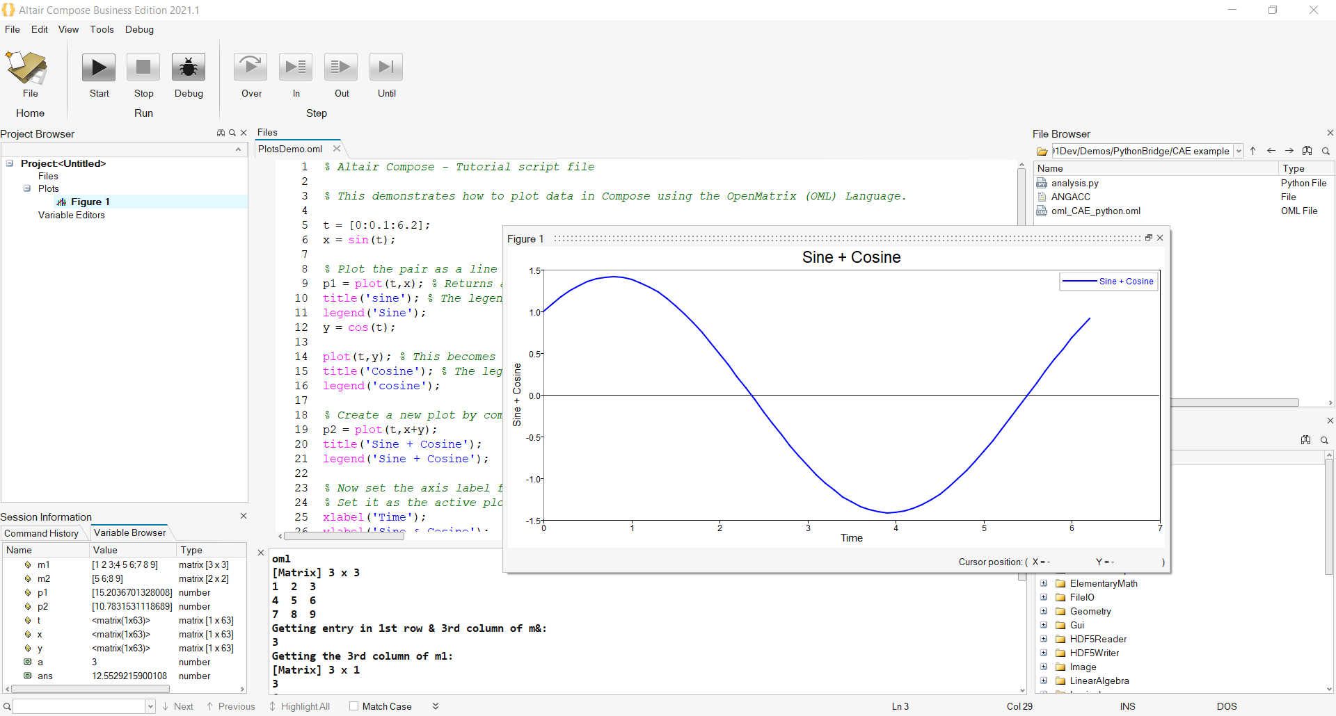 Plots in Compose