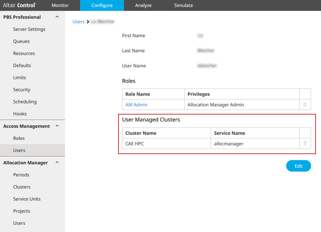 User Managed Allocation Manager Instances