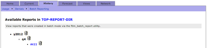 Create Batch Reports (via the Browser)