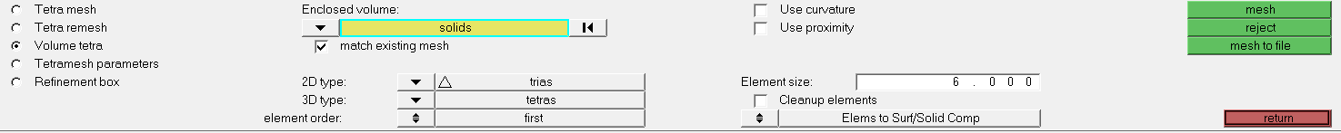 HyperMesh (and OptiStruct) mesh export workflow