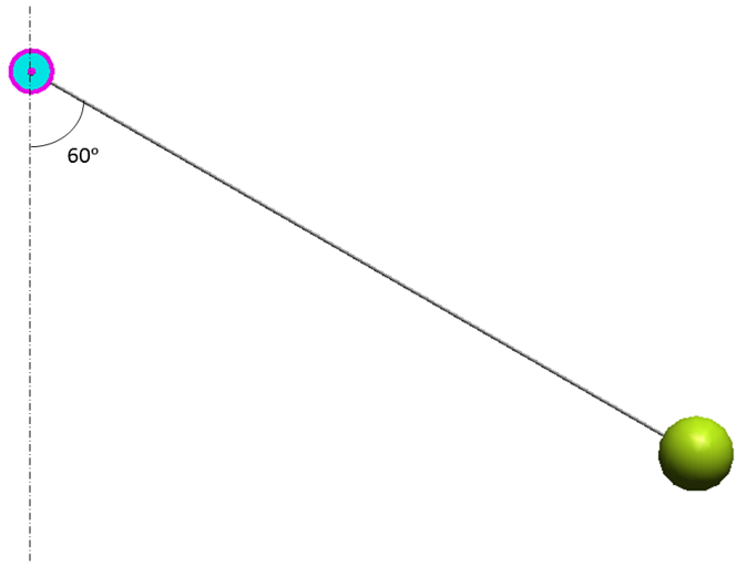 問題2 振り子の単振動の動解析