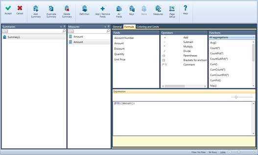 Data Prep Studio Help - Adding Measure Calculations