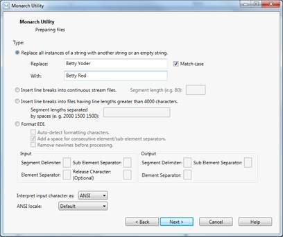 Data Prep Studio Help - Preparing