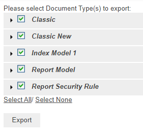 Export Doc Type